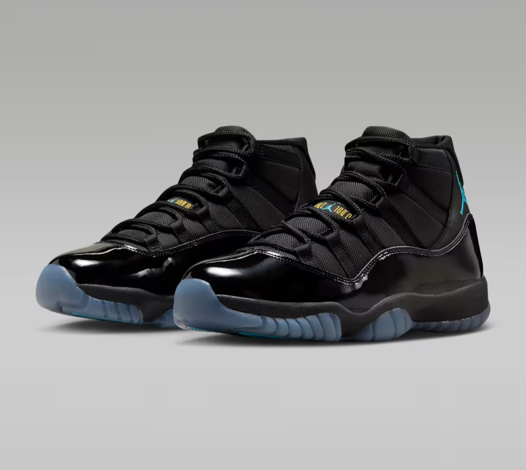 Nike Air Jordan 11 Retro Gamma 2025 Black Blue Men & Women Size