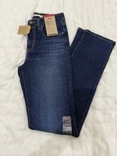 Levi's Women's High-Rise Slim Straight 724 Jeans Hypersoft Denim Indigo