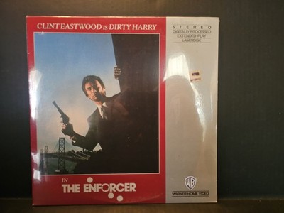 ''The Enforcer'' Clint Eastwood Dirty Harry VTG Laserdisc 1987 Factory Sealed 1976