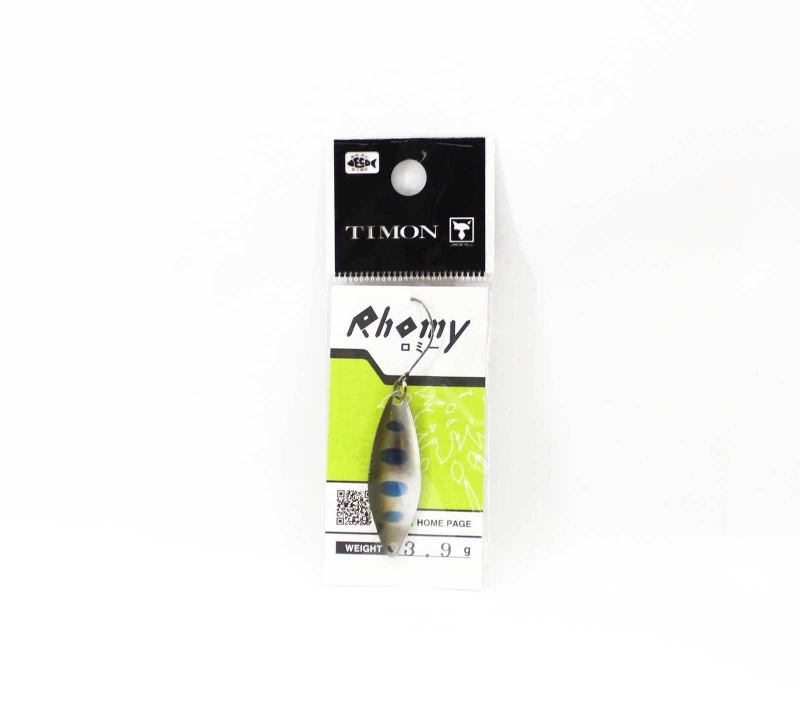 Jackall Timon Rhomy Trout Spoon 3.9 grams 214 Olive Yamame UV (6399)