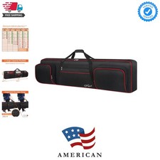 88 Key Keyboard Case Soft Size: 53.5"x13.8"x6.8", Padded Piano Case with Hand...