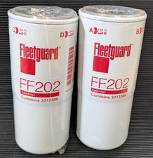 Ff202 Genuine Fleetguard Fuel Filter Spin-on Cat C15 C13 C12 Wix 33116 Bf596 Ff202 Genuine Fleetguard Fuel Filter Spin-on Cat C15 C13 C12 Wix 33116 Bf596