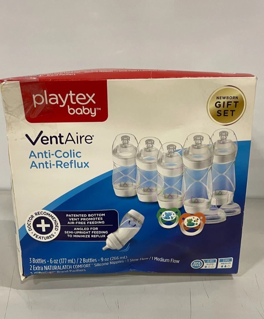 Playtex Baby Ventaire Anti Colic Baby Bottle BPA Free Gift Set
Opens in a new window or tab