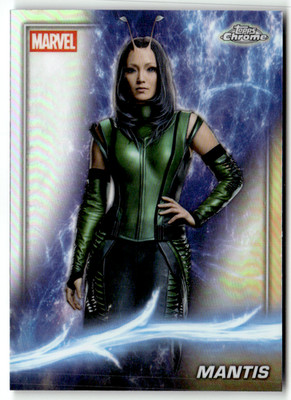 Topps Marvel Studios Chrome 2025 Card No. 72 Mantis Refractor