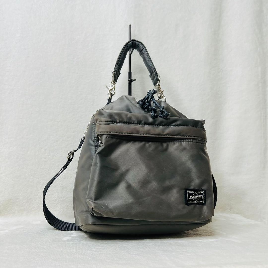 Good Condition [POTER] Porter Drawstring Shoulder… - image 2