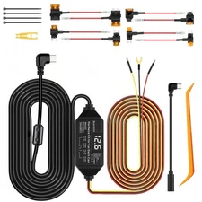 Dash Cam Hardwire Kit USB C, 12V-24V to 5V/3A Adapter Power Cable w... Fast Ship