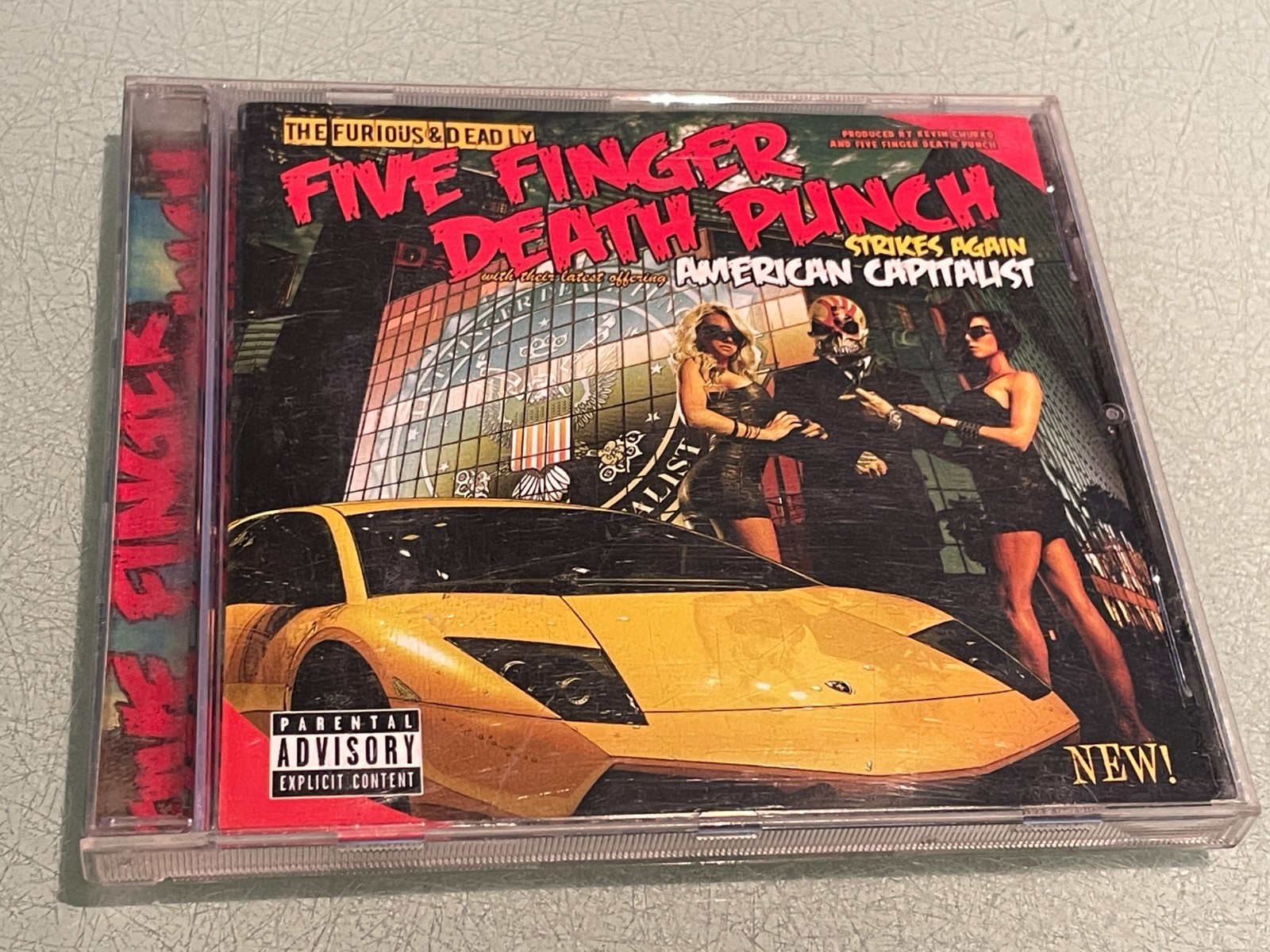 Five Finger Death Punch - American Capitalist - CD Album - 2011 V2 Records