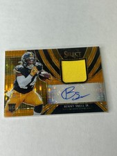 2019 Panini Select Benny Snell Jr 17/23 Orange Pulsar FOTL Rookie Patch Auto E1