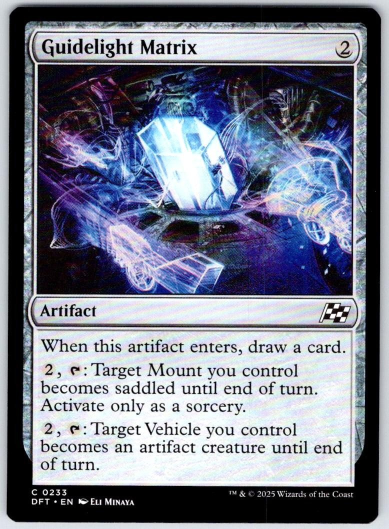Guidelight Matrix 233 Common Aetherdrift Magic: The Gathering Near Mint