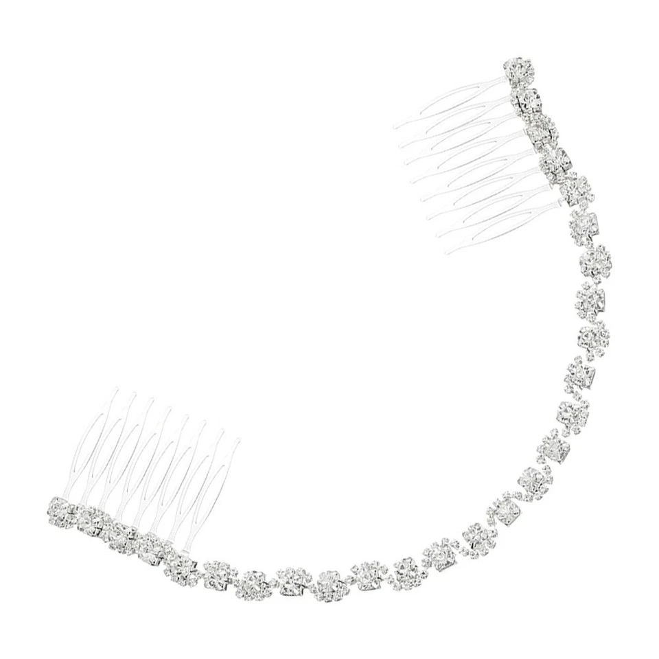  Pettini Di Cristallo Accessori Acconciature Sposa Acconciatura Matrimonio - Immagine 4 di 4