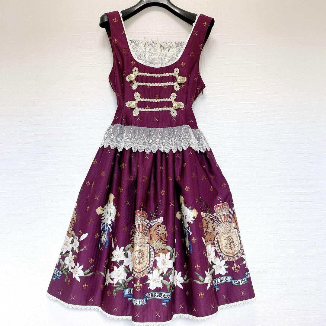 ALICE and the PIRATES ワンピース ボルドー ALICE AND the Pirates