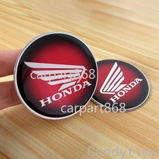 6CM 3D Honda Wing Sticker Motorcycle Fuel Tank Emblem Fairing Helmet Badge Decal