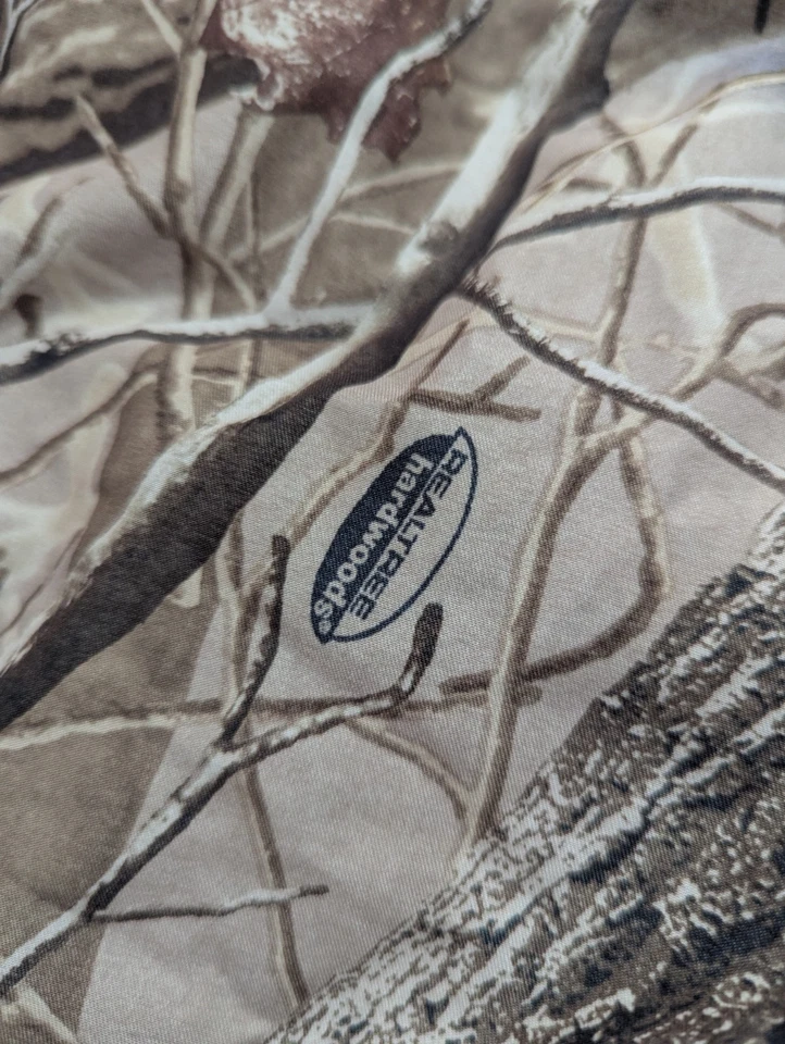 Bermuda de natação masculina Realtree marrom grande camuflada caça adulto - Imagem 4 de 4