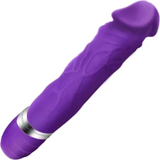 9" Realistic Dildo Vibrater G-Spot Massage Clitoris Vibrating Sex Toys for Men