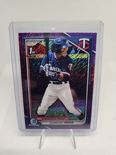 Dameury Pena 2024 Bowman Chrome Prospects Purple Shimmer Refractor /250 #BCP-167