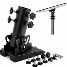 Starlink Pipe Adapter Mount for Standard 4 Gen 4 Dish, 1"-2.15", Black