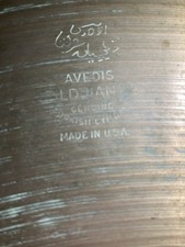 Avedis Zildjian 20  Medium Ride   Late 1980s Large Stamp 