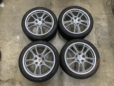 2003-2010 Porsche Cayenne 955 GTS 21” Factory Wheel Rims Tires Set Silver OEM