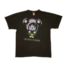Vintage Mickey Mouse Orlando T Shirt Size Large Disney Mickey Unlimited VTG 90s