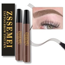 Waterproof Eyebrow Pen for Women - Microblading Tattoo Eye Brow Pencil, Long ...