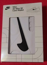 NIKE AIR MAX 90 CARD WALLET WHITE WITH BLACK ...