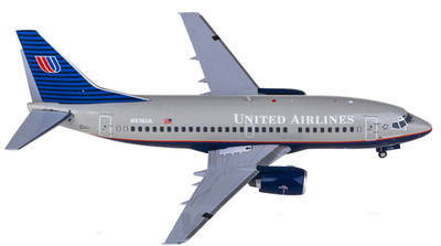 1:200 Geminijets United Airlines B737-500 Passenger Airplane Diecast Model