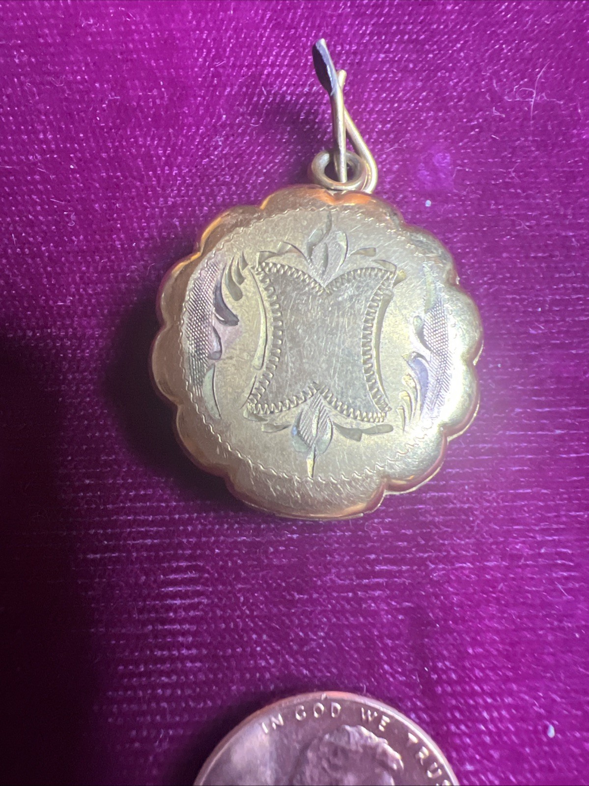 Multi Tone Gold Filled Locket - image 2