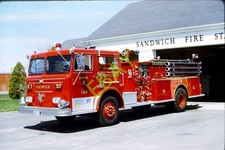 SANDWICH, MA Fire Apparatus SLIDE: E-2 1972 MAXIM