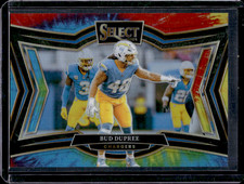 2024 Panini Select Bud Dupree Field Level Tie-Dye Prizm /25