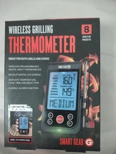 New SmartGear Wireless Grilling Thermometer Sealed Box Programmable Timer