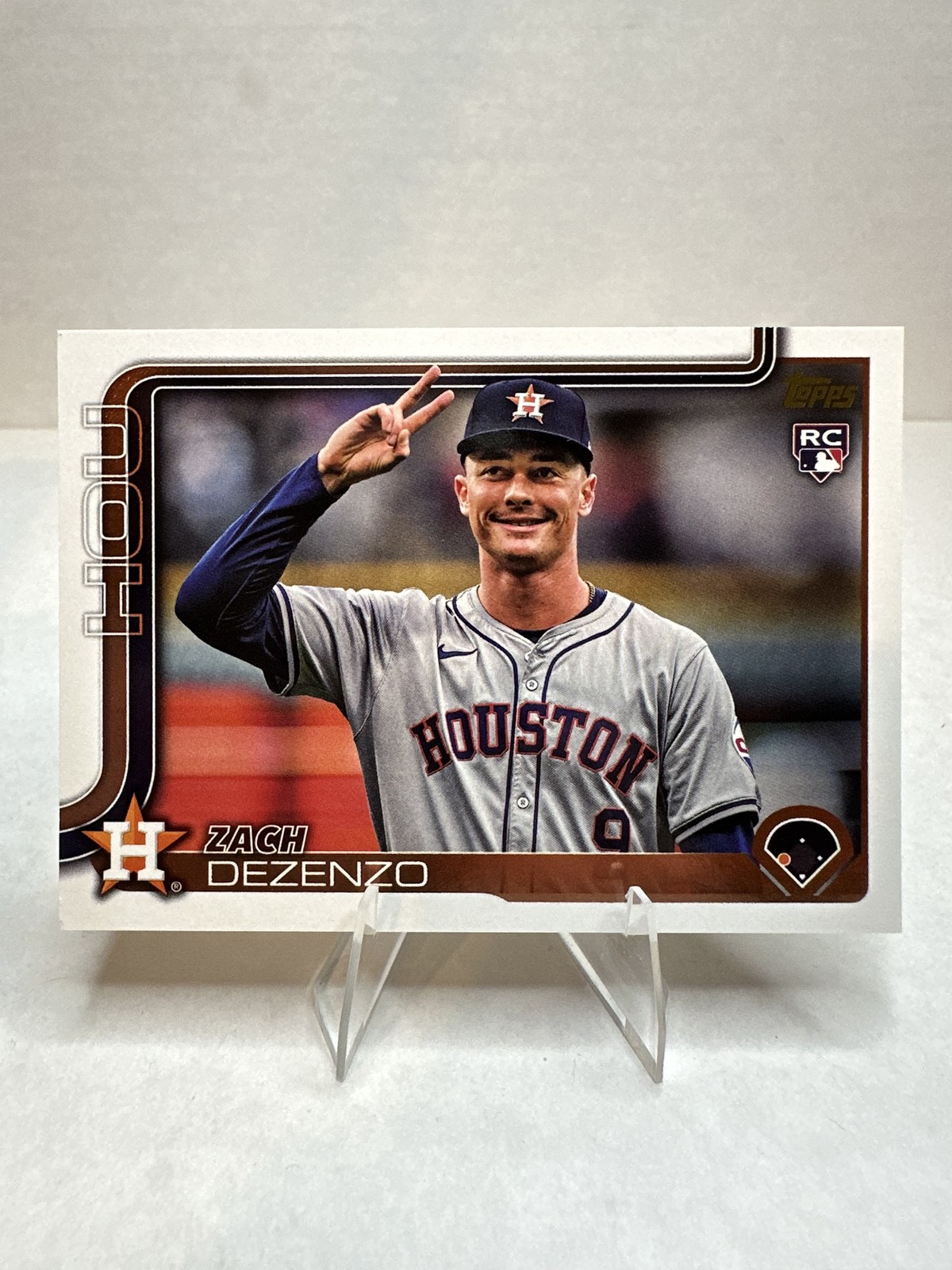 2025 Topps #89 Zach Dezenzo Golden Mirror Variation