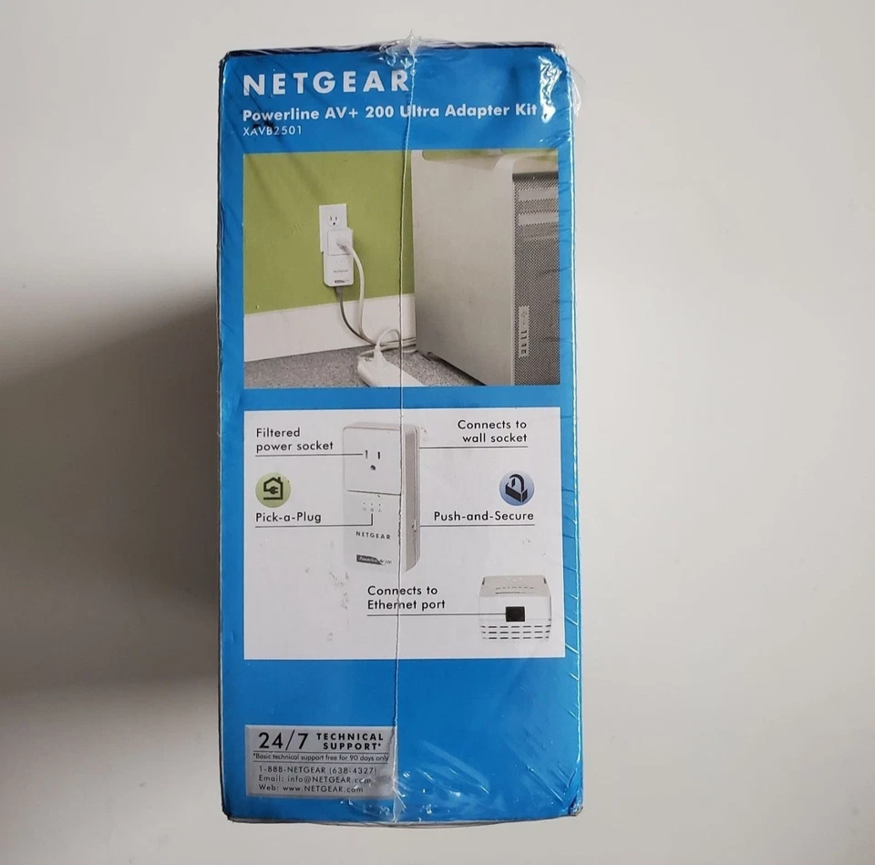 NetGear PowerLine AV+ 200 Adapter Kit - Image 3 of 4