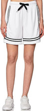 Nike Dri-Fit Fly Crossover Women's Basketball 7" Shorts, White, MED, NOT PERFECT