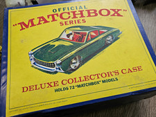 Matchbox Collectors' Carry Case 1:64 Plastic Yellow/Blue Holds 48 Vehicles