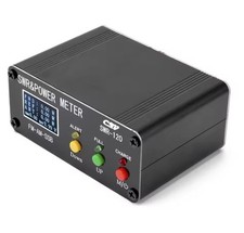 120W SWR Digital Power Meter 1.8-54MHz Shortwave FM AM SSB Adjustable Alarm