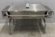 Groen FPC-4 Stainless Steel Manual Tilting Electric Skillet Braising Pan 480V