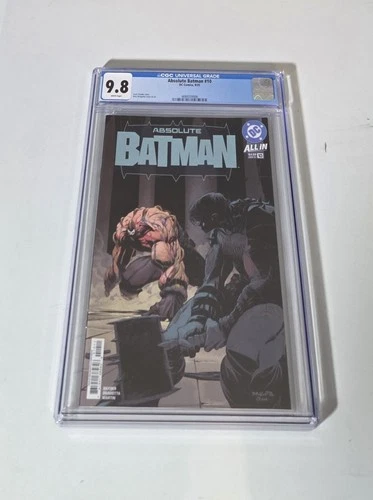 Absolute Batman #10 CGC 9.8 Graded Cover A 1st Print Nick Dragotta Cover Bane 🔥
