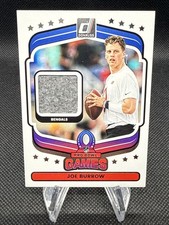 2025 Panini Donruss Pro Bowl Materials Joe Burrow #PBM-JBW Bengals