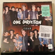 【 ONE DIRECTION 】FOUR 2XLP RED VINYL RECORD UO EXCLUSIVE - NEW SEALED