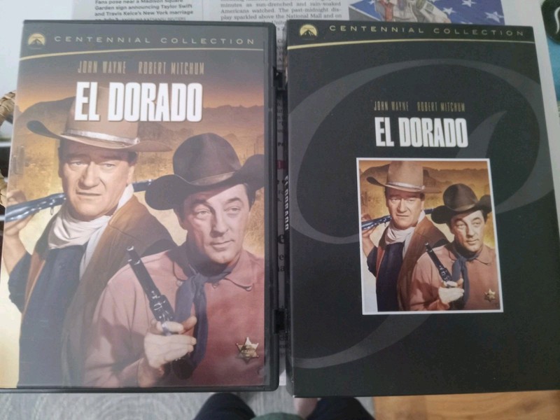 El Dorado (DVD, 2009, 2-Disc Set, Paramount Centennial Collection) Cardboard Cas