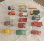 Vintage Diecast Lot Of 18 Cars 1960s 1970s Lesney Matchbox Made In England Car