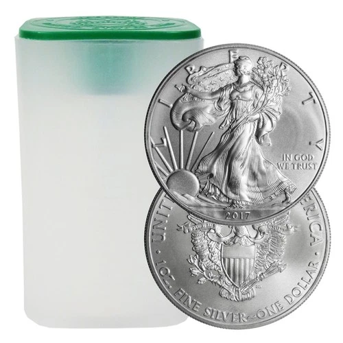 2017 American Silver Eagle — photo from the most recent tracked eBay sale