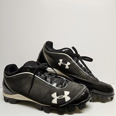 Under Armour MLB Ignite Low Baseball Cleats Black White Men's Size 11 -...