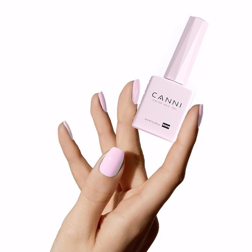 CANNI Light Pink Gel Nail Polish, 1Pcs Baby Polish 9008-Pale - Picture 5 of 8