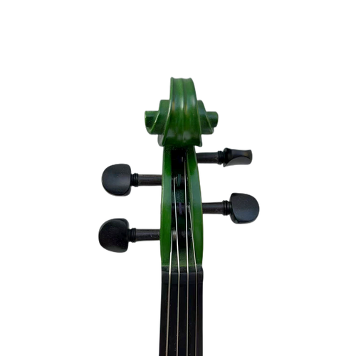 Green Pearl mejor modelo 16" viola eléctrica + viola acústica, sonido potente - Imagen 11 de 12