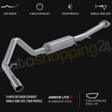 MBRP S5024AL 3" Catback Exhaust for 00-06 Chevy Avalanche/Suburban 1500 5.3L V8