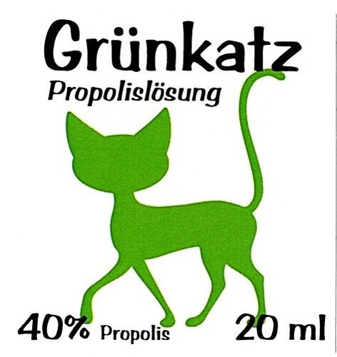 40% Grünkatz Natur Propolis Tinktur Tropfen Imkerqualität Bienenharz 20ml - Picture 2 of 2
