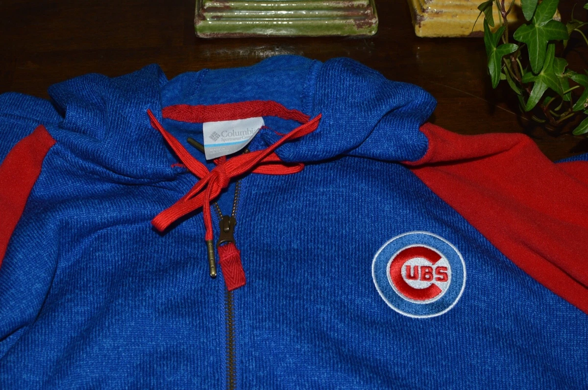 Chicago Cubs - Womens outdoor zip up lightweight hoodie sweatshirt- Medium*