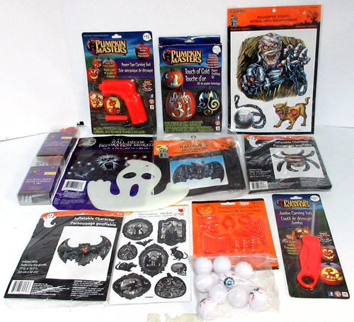 Halloween Decor Accessories / Stickers, Inflatables, Carving Tools, Lights ETC - Picture 2 of 14
