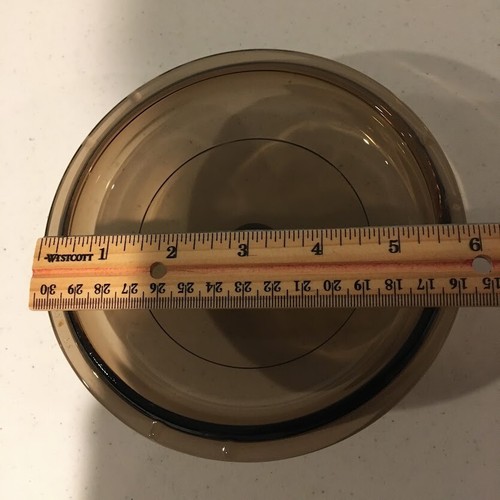 PYREX VISIONS Amber Pan REPLACEMENT LID P-81-C for Corning Ware cookware - Picture 4 of 5